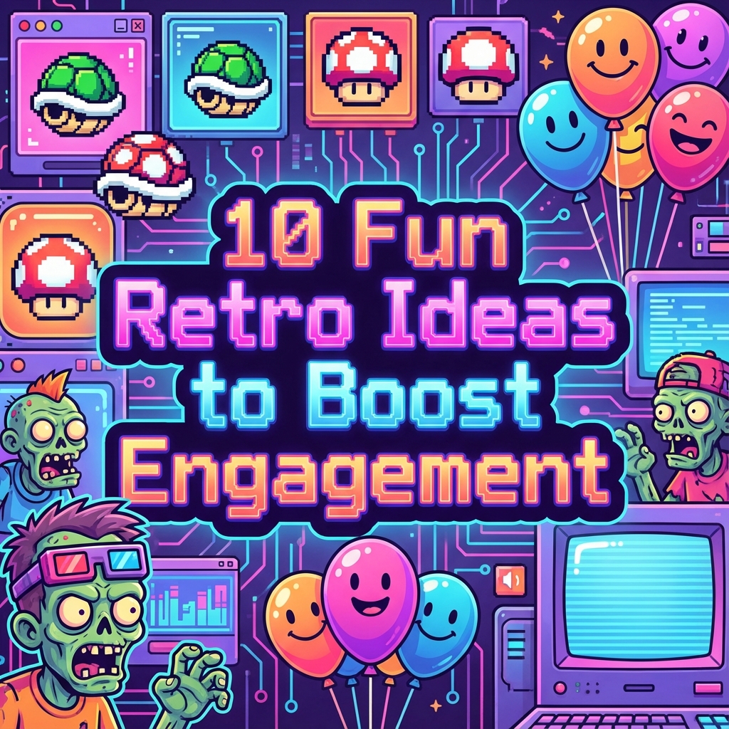 Team laughing during a fun retrospective session